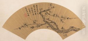 Branch of Blossoming Plum by Xiang Shengmo