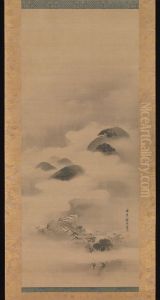yue ye shan shui tu by Kano Tan'yu