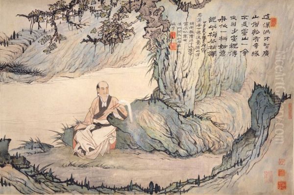 qing shi tao (zhu ruo ji), zhang zi wei ren an ju shi xiang juan - view 1