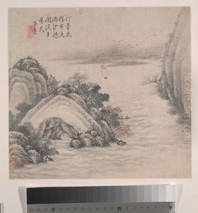 qing zhang zhi wan shan shui ce ye shi er kai qing zhang zhi wan shan shui ce ye shi er kai
