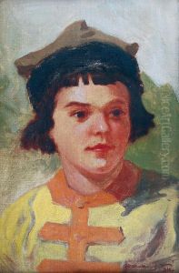 Chlopiec W Krakusce by Waclaw Chodkowski