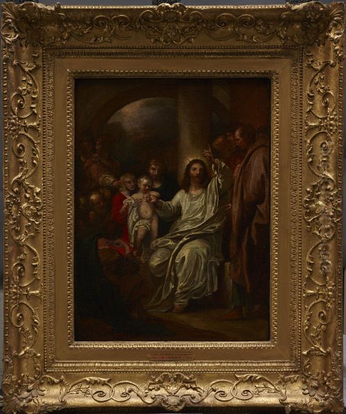 Christ Showing the Little Children as the Emblem of Heaven - view 1