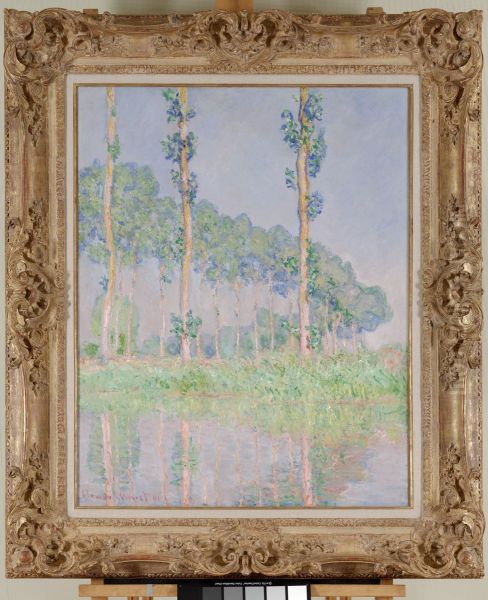 Poplars, Pink Effect - view 1