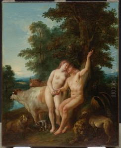 Adam and Eve by Jean-Francois de Troy