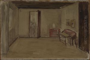 Interior by Max Liebermann