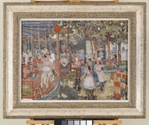 Merry-Go-Round by Maurice Prendergast