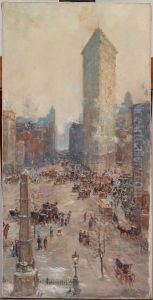 Flat Iron Building by Colin Campbell Cooper