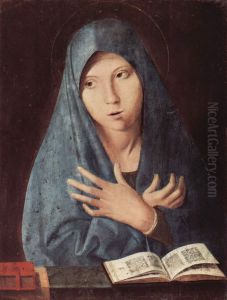 Maria der Verkundigung by Antonello da Messina