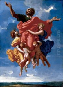 Ecstasy of Saint Paul by Nicolas Poussin