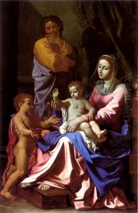 La Sainte Famille by Nicolas Poussin