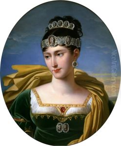 Portrait de Pauline, princesse Borghese by Robert Lefevre