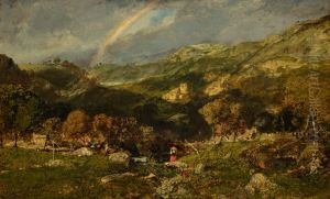 Landscape after a Storm by Theodore Rousseau