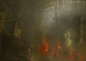 Ovenhallen van de voormalige Oostergasfabriek