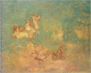 aporonno er lun ma che by Odilon Redon