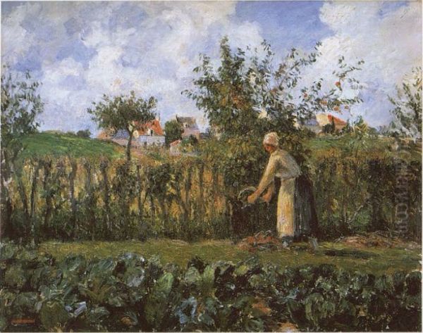 In the vegetable garden - view 1