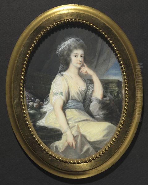 Portrait of Maria Wilhelmine, Countess Thun-Hohenstein - view 1