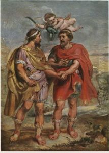 Reconciliation of Romulus and Titus Tatius