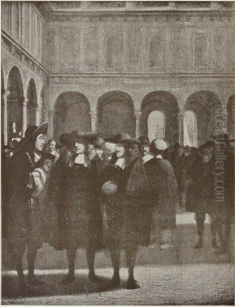 The Old Stock Exchange in Amsterdam - view 1