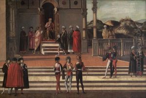 Joseph interpreting Pharoah's Dream by Lazzaro Bastiani