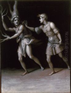 Apollo and Daphne by Pontormo