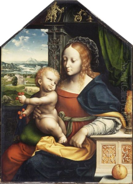 De Madonna met de kersen - view 1