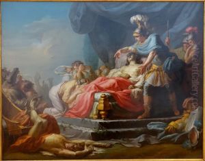 Achilles Displaying the Body of Hector at the Feet of Patroclus Achilles Displaying the Body of Hector at the Feet of Patroclus