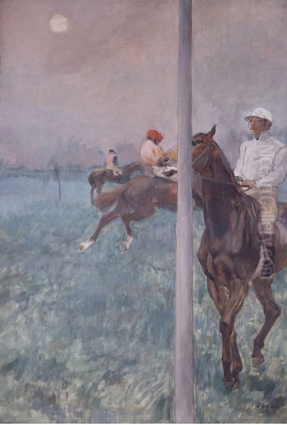 Jockeys Before the Race - view 1