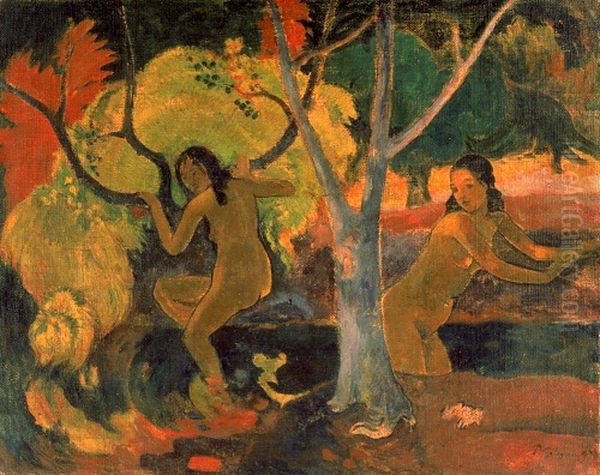 Bathers at Tahiti - view 1