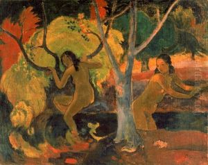 Baigneuses a Tahiti Baigneuses a Tahiti