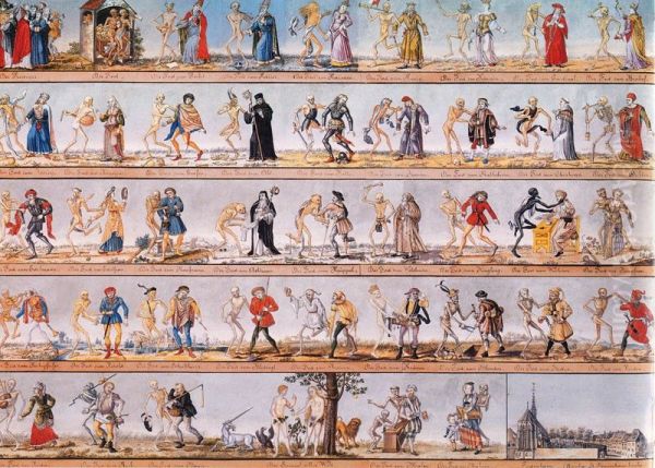 Danse Macabre of Basel - view 1