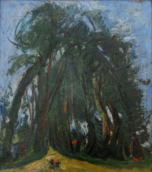 L'Allee d'arbres - view 1