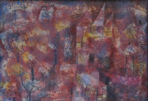 paysage a l'enfant by Paul Klee