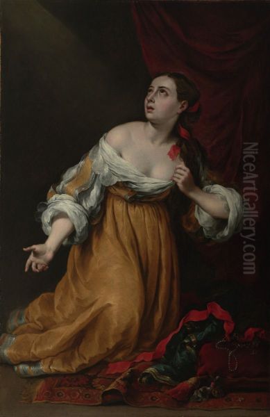 Saint Mary Magdalene Renouncing the Worldly Life - view 1