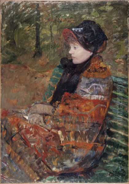 Automne, portrait de Lydia Cassatt - view 1
