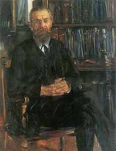 Portrait of Dr Edward Meyer (1855-1930), German historian