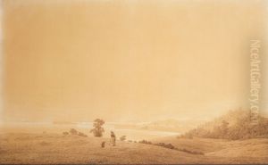 Eastern Coast of Rugen Island with Shepherd