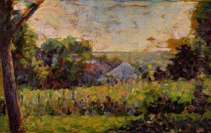 Vers le bourg by Georges Seurat