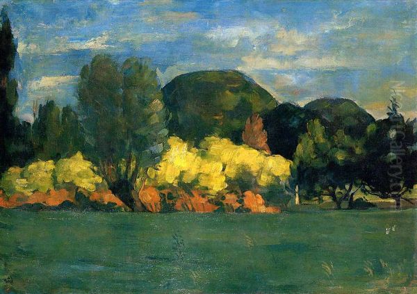 Grove in Jas de Bouffan - view 1