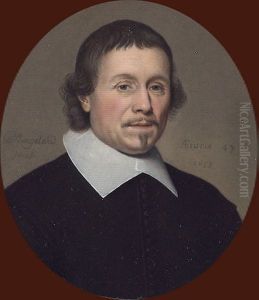 Portrait of Jan Hubrecht (1606-1669) by Pieter Cornelisz van Slingelandt