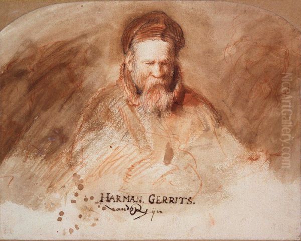 Portrait of the artist's father, Harmen Gerritsz. van Rijn (1565-1630) - view 1