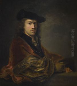 Self-portrait of Ferdinand Bol by Ferdinand Bol