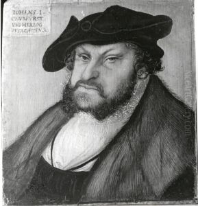 Portrait of Johann the Steadfast by Lucas Cranach the Elder