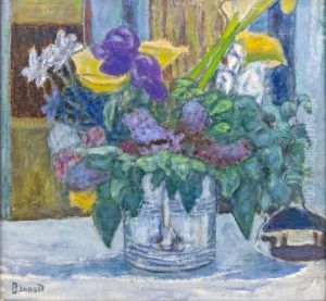Iris et lilas by Pierre Bonnard