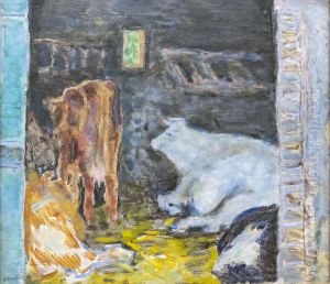 L'etable by Pierre Bonnard