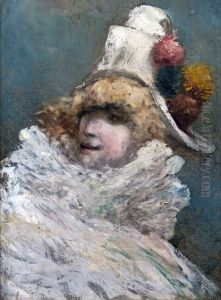 Self-portraitFrancais:AutoportraitItaliano:Autoritratto by Sarah Bernhardt