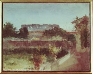 le Colisee vu des jardins de l'Angelicum des dominicains le Colisee vu des jardins de l'Angelicum des dominicains