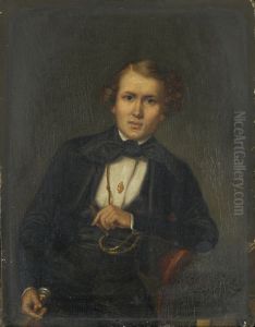 Portrait of Christian Fyhn Omejer by Hans Johan Frederik Berg