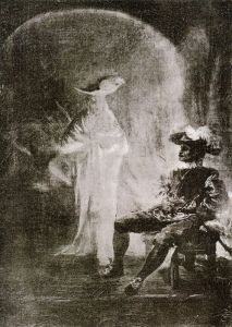 Don Juan y el Comendador by Francisco Goya Fuendetodos