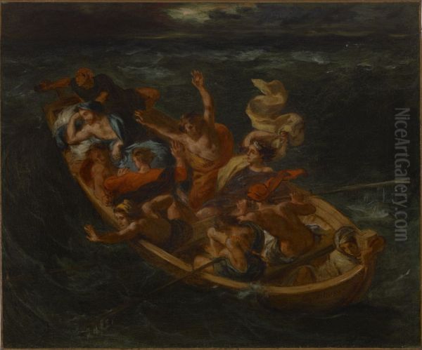 Christ on the Lake of Genesareth - view 1