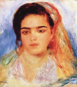 Young Algerian Girl by Pierre Auguste Renoir